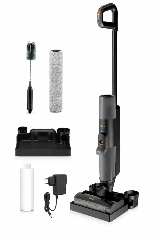 Vertikal tozsoran RAF R.8676 3-in-1 simsiz nəm/quru 150 W qara — tozsoranlar