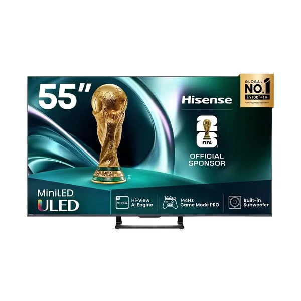 HISENSE MINILED 55U7Q — телевизоры