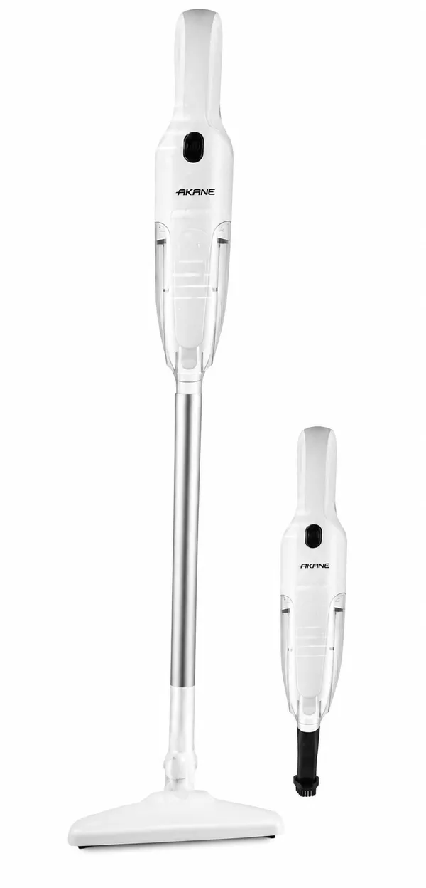 Vertikal tozsoran Akane A.8756W, simsiz, quru, 800 Vt, ağ — tozsoranlar
