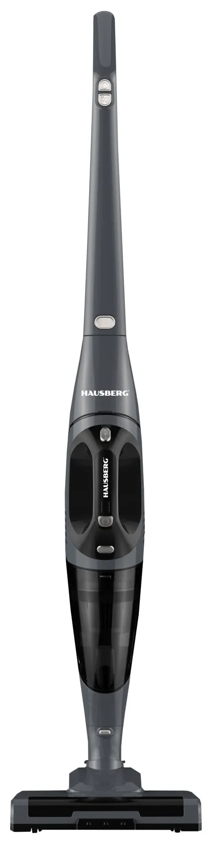 Vertikal tozsoran Hausberg HB-2029 ELH, simsiz, quru, qara, 460 ml — tozsoranlar