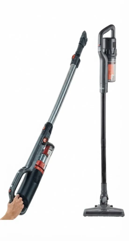 Vertikal tozsoran Ackiliss HV-775045, Simsiz, Quru, Qara, 2500 ml — tozsoranlar