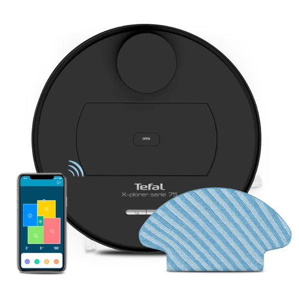 Robot-tozsoran Tefal RG7675 X-Plorer Serie 75 Black — пылесосы