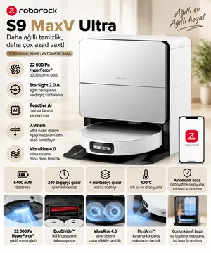Roborock S9 Max V ultra 6 Pro Ağ