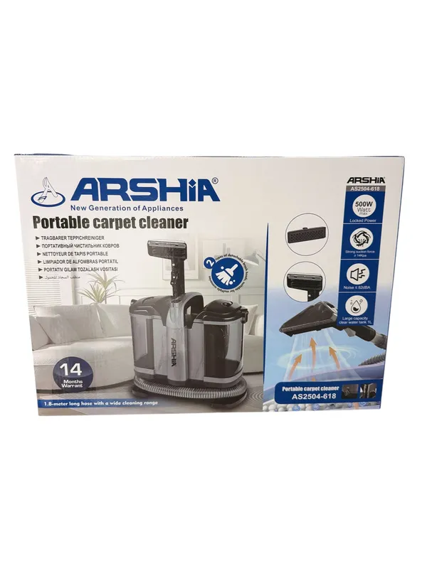 Portativ yuyucu tozsoranı xalçalar üçün Arshia AS2504-618 — tozsoranlar