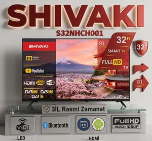 Shivaki S32NHCH001, LCD (LED), 32 düym, HD, Smart TV