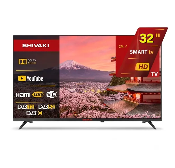 Shivaki 32nfch900, LCD (LED), 32 düym, HD, Smart TV — televizorlar