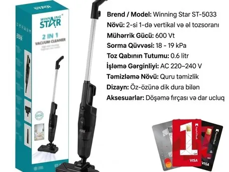 Vertikal tozsoran Winning Star ST-5033 — tozsoranlar