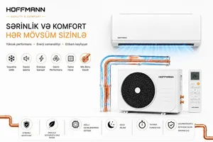 Hoffmann Split-sistem 24000 BTU/saat İnverter Xeyr Ağ