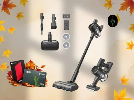 Vertikal-tozsoran Dreame R10 Pro Aqua — tozsoranlar