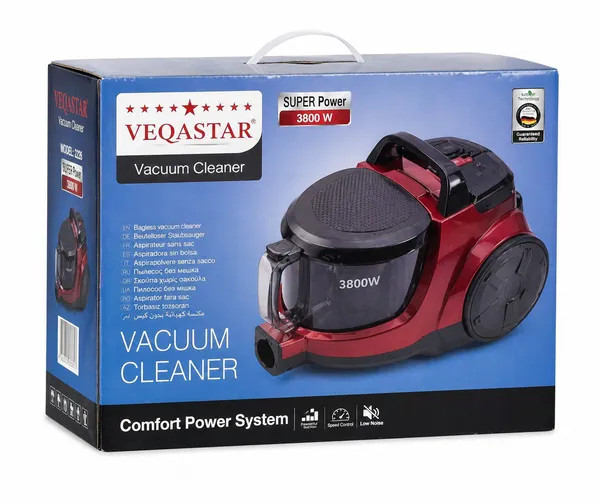 Veqastar UltraClean 3800W Premium Red — пылесосы